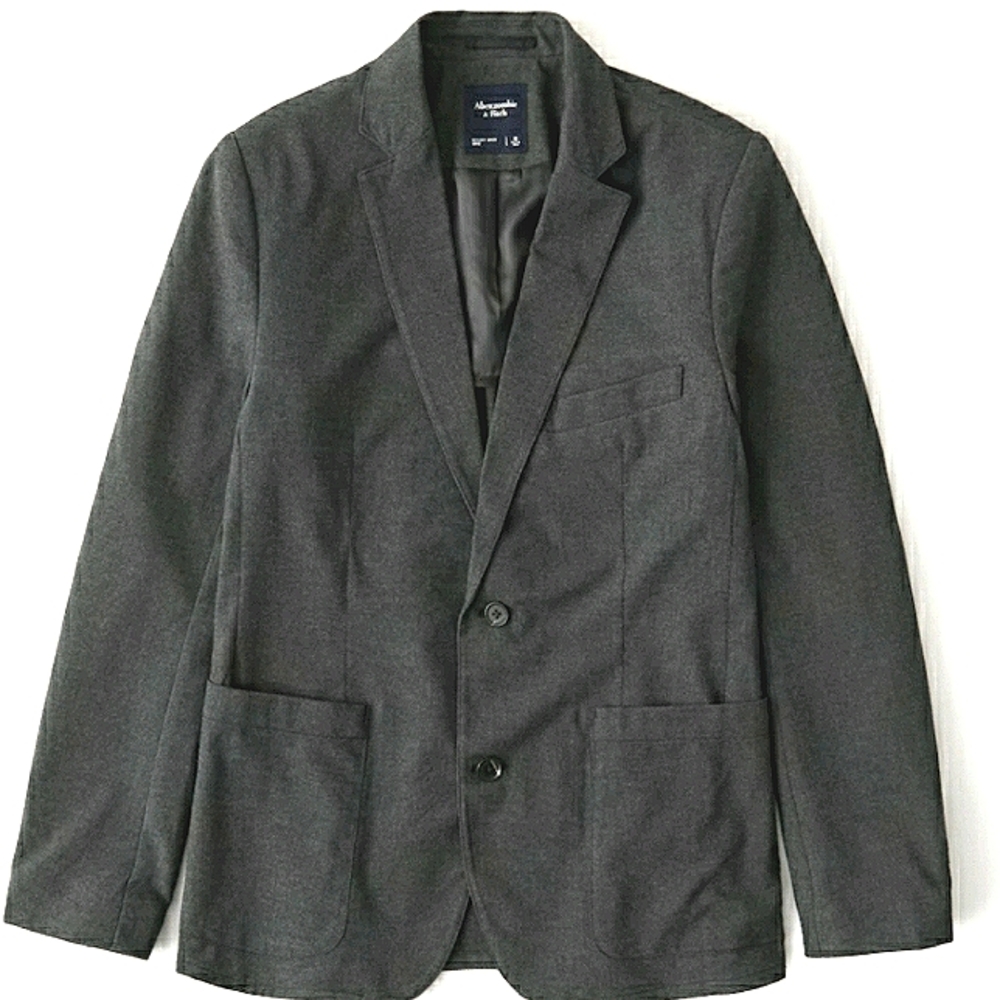 Dark grey classic blazer